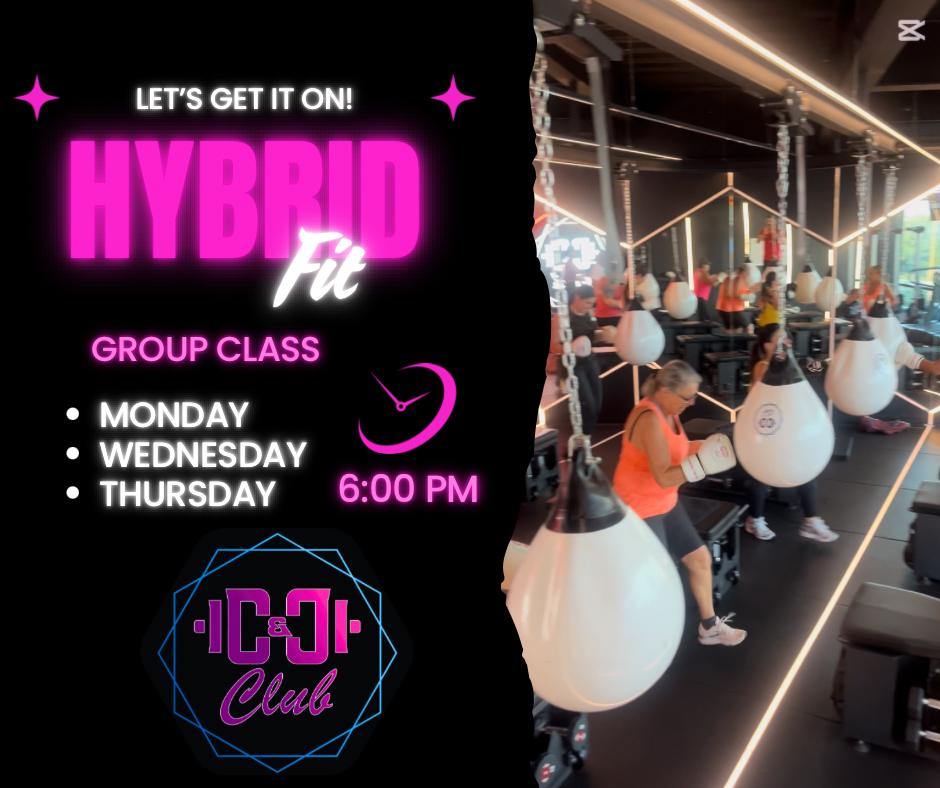 hybrid fit group class at cuts and curves aruba